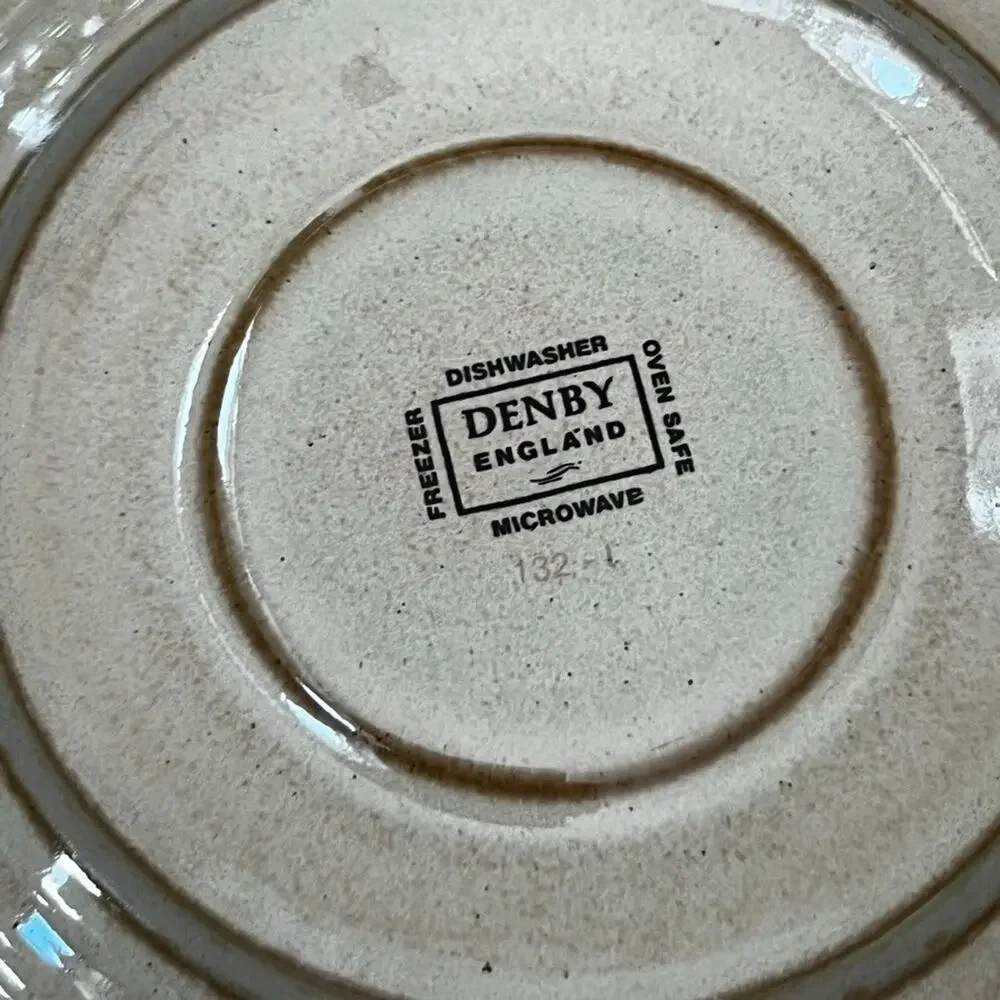 Denby Luxor Saucers Plates 6